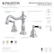 Kingston Brass KS1971FL 8" Widespread Bathroom Faucet, Polished Chrome KS1971FL - alternate 2